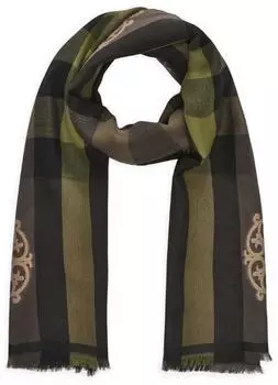 Codello Schal Mustermix, Damen, 50% Baumwolle/32% Wolle, braun (23590107-0)