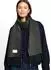 Tom Tailor Wendeschal mit Fransen, Darkest Olive (94104221-0)