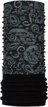 P.A.C. Original Recycling Fleece Halstuch Paisley Black (8868)