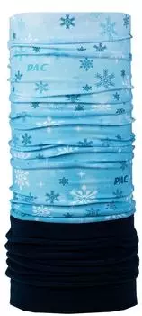 P.A.C. Kids Recycling Fleece Snouflax Schlauchschal, blau (8874-337)