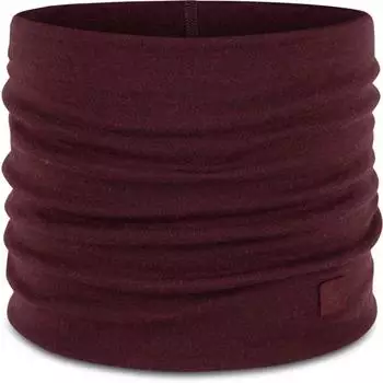 Buff Heavyweight Merino Wool Schlauchschal, garnet (113018.653.10.00)