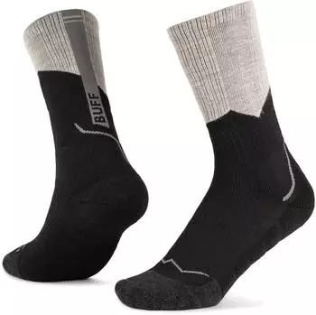 Buff Merino MW Crew Socken schwarz, Unisex, Gr&ouml;&szlig;e 42-44 (138870.999.05.00)