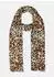 s.Oliver Tuch mit Leo-Muster, creme/braun, Damen (2181602.07A2)