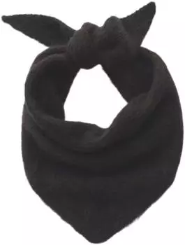 Opus Amaribel Strickschal Dreiecksform, Rippstruktur, mittelbraun (10621414486106)