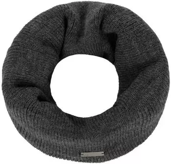 Seeberger Hats Velasja Loop-Schal, gestrickt, anthrazit, Damen