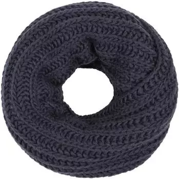 Lierys Jil Loopschal, Strick, dunkelblau, Damen