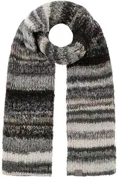 Lierys Milova Strickschal, Damen, schwarz (One Size)