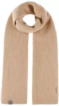 Lierys Uni Merino Strickschal, beige