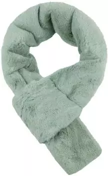 Seeberger Hats Fake Fur Schal mint, Damen, One Size