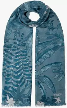 Stetson Botanicals Sommerschal 100% Wolle, Blumenmuster, Damen