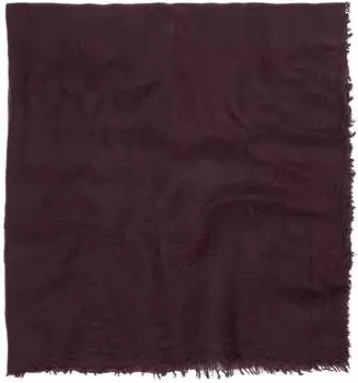 Comma Leichter Wollmix-Schal mit Fransenkante, lila (2184871.4925)