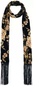 Desigual Fou Corbatero Foulard, schwarz/mehrfarbig