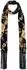Desigual Fou Corbatero Foulard, schwarz/mehrfarbig