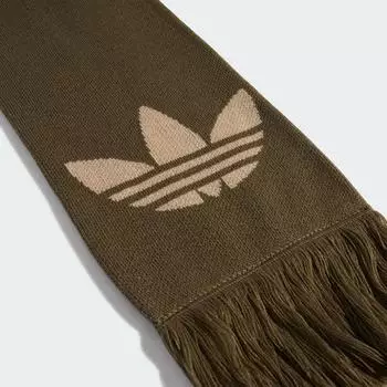 Adidas Adicolor Schal, oliv/khaki, Damen (One Size)