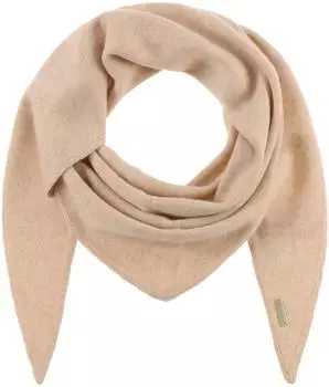 Seeberger Hats Cashmere Dreiecksschal hellbeige (19927-0)