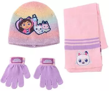 Cerdá Group Gabby's Dollhouse Winterset Mütze, Handschuhe & Schlauchschal (142482337)
