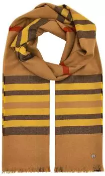 Fraas Acrylic Stole - The Plaid, ginger root (631114-184)