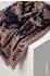 Monari Dreieckstuch Jacquard-Muster tiramisu
