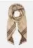 s.Oliver Schal mit Karo-Muster, beige/braun, Damen (2181632)