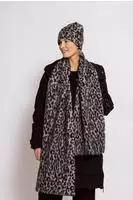 Zhrill Modeschal "AYTANA" Modetuch, weicher Materialmix, Leo-Look, Casual Stil