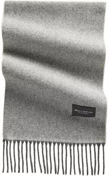 Marc O'Polo Woven Scarf Broken Graphite grau/weiß (5000015607 0345)