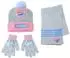 Cerdá Group Stitch Mütze, Schal & Handschuhe Set, 3-teilig, Kinder
