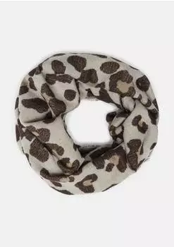 s.Oliver Loop-Schal Leo-Muster Jacquard (2181630.07D9)