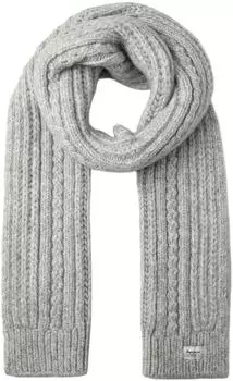 Pepe Jeans Francis Schal, dunkelgrau meliert, Damen