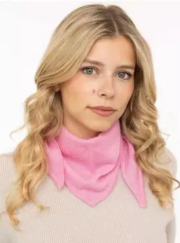 Zwillingsherz Damen Schal 100% Kaschmir rosa