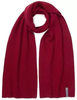 Falke Schal Schurwolle, unisex, rot (8264)