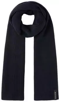 Falke Schal ultrafeiner Merinowolle, nachtblau, Unisex (170x25cm)