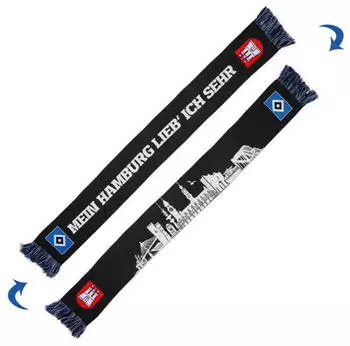 HSV Schal "Skyline" mehrfarbig, 100% Polyacryl (45529442-0)