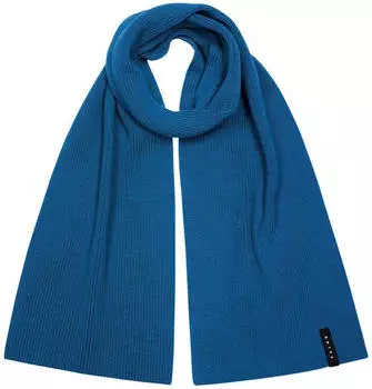 Falke Schal, reine Schurwolle, cyan, Unisex