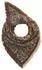 Codello Dreieckstuch mit Leo-Muster, Jacquard, kamel, 135x135x190cm (79714422-0)