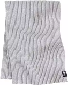 Levi's Sunset Rib Strickschal, Baumwolle, grau, Unisex