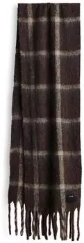 someday. Bamah Scarf Schal, Karomuster, braun (Bamah scarf)
