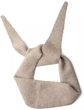 Cecil Melange-Schal in Diamantform, beige meliert (5706830)