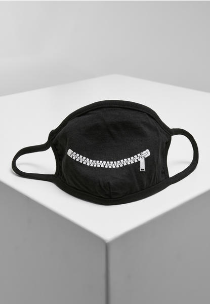 Mister Tee Zip Smile Face Mask (MT1613-00007-0050) black