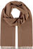 Fraas Wool Scarf with Fringes Camel (627019-180)