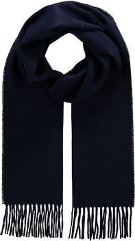 Fraas Wool Scarf with Fringes Navy (627019-590)