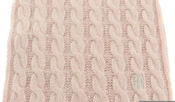 Tommy Hilfiger TH Timeless Scarf Cable Sepia Pink (AW0AW14011-TMF)