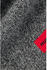 Hugo Schal aus Woll-Mix mit Ripp-Struktur und rotem Logo-Label - Style Zaff 6 50496020 Dunkelgrau ONESI