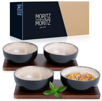 Moritz & Moritz Asia Dip Schalen Set 6-tlg grau