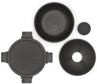 Brabantia 206344, Brabantia Make & Take Salatsch&uuml;ssel, 1,3l - Dark Grey