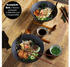 Moritz & Moritz Suppenschüssel 2x Ramen Schüssel 4 Personen Inkl Stäbchen + Löffel