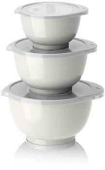 Rosti Mepal Margrethe Mini-Sch&uuml;ssel-Set, 0,25 - 0,75 L, wei&szlig; (6er-Set)