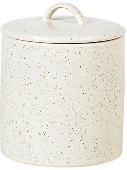 Broste Copenhagen Nordic Vanilla Schale mit Deckel, Ø 12 x H 12 cm