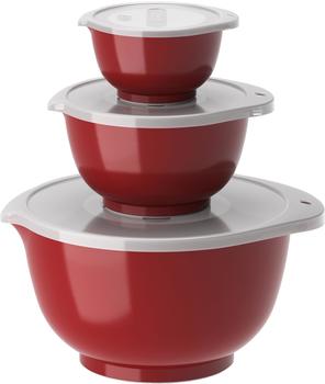 Rosti Mepal Margrethe Sch&uuml;sselset 3er-Pack Rot