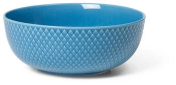 Lyngby Porcelæn Porcelæn Rhombe Schale Ø15,5cm Blau
