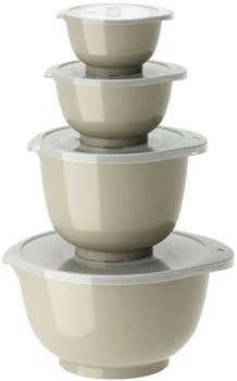 Rosti Mepal Margrethe Rührschüssel-Set, 0,25 - 3 l, humus (8-tlg.)